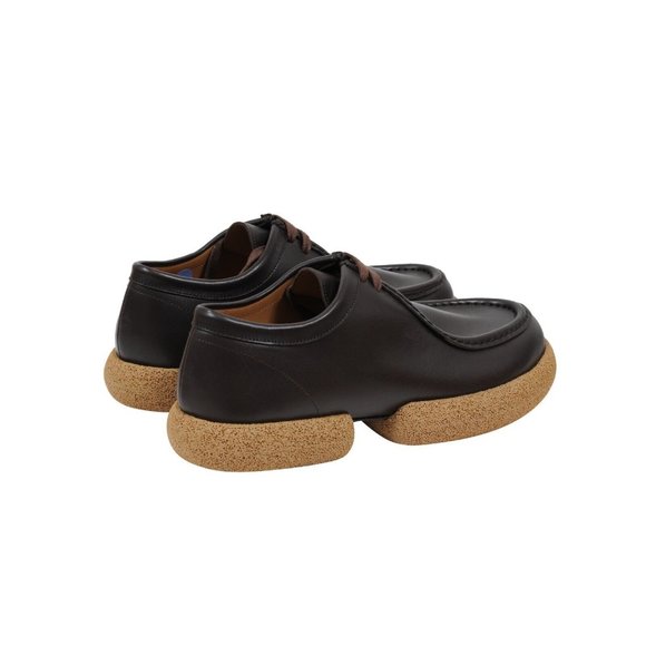 Dries Van Noten Platform Derby US11.5 44.5 Brown Leather Chunky Oxford Cork Sole main image 4